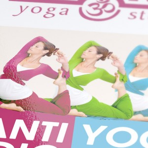 Shanti Yoga - Projekt ulotki - Białystok - Warszawa