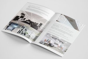Projekt katalogu reklamowego - Stretch Ceilings London - Projekty katalogów - Clouds Agencja Reklamy Białystok