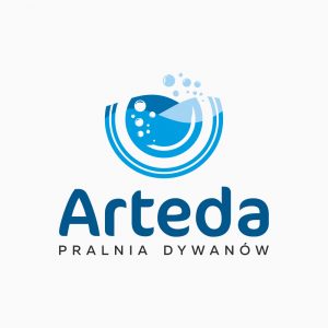 Projekt logo Arteda Pralnia Dywanów - Clouds Agencja Reklamowa Białystok