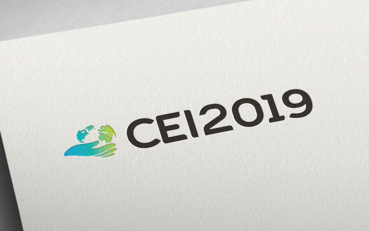 Projekt logo CEI2019 - Studio Graficzne Białystok
