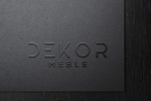 Projekt logo - Dekor Meble - Clouds Agencja Reklamowa Białystok