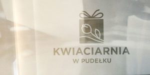 Projekt logo Kwiaciarnia w Pudełku - Białystok