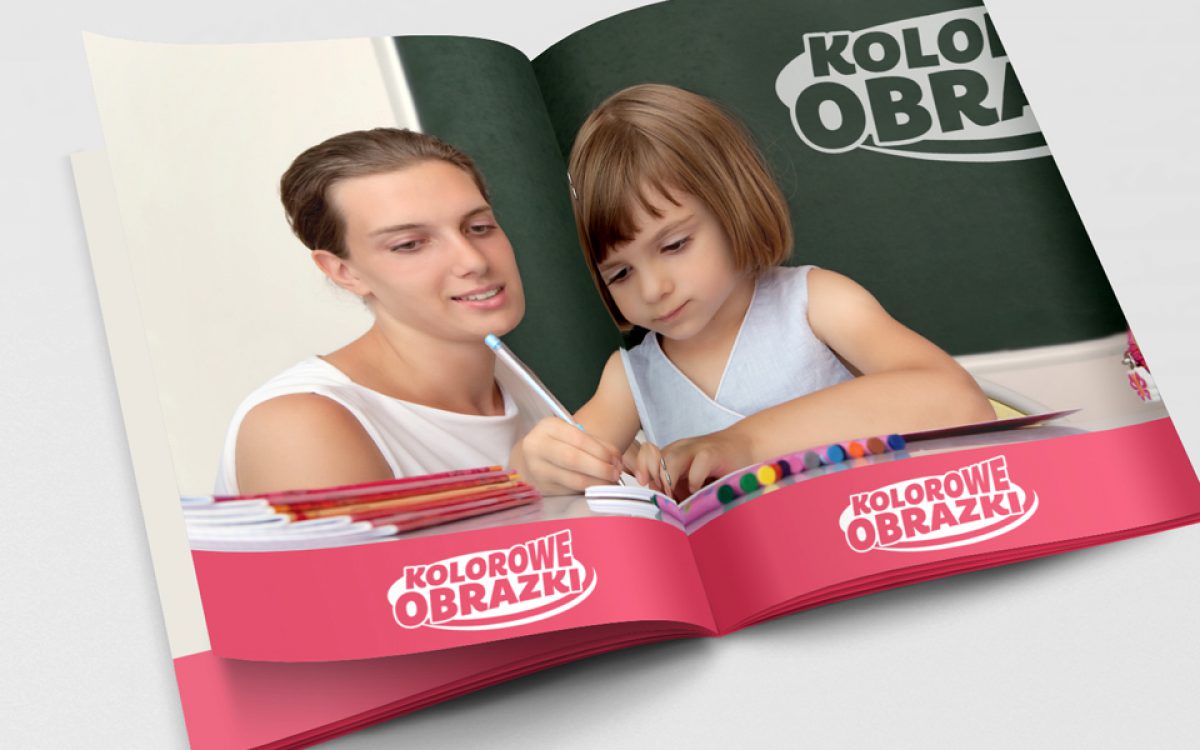 Projekt logo www.kolorowe-obrazki.pl - Edukacyjne kolorowanki dla dzieci