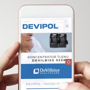 Projekt strony internetowej - Devipol - Clouds Agencja Reklamowa Białystok