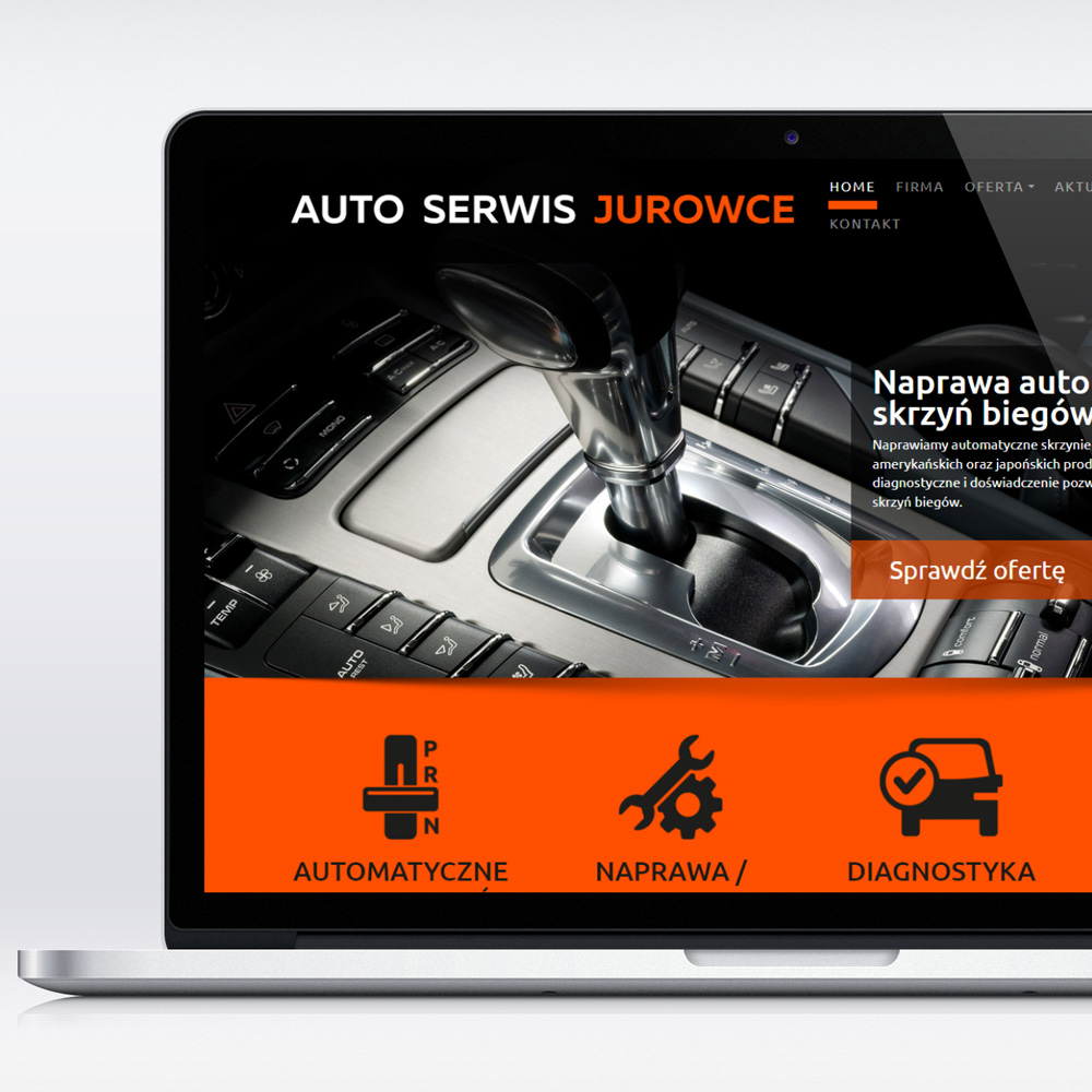Strona internetowa – www.autoserwis-jurowce.pl
