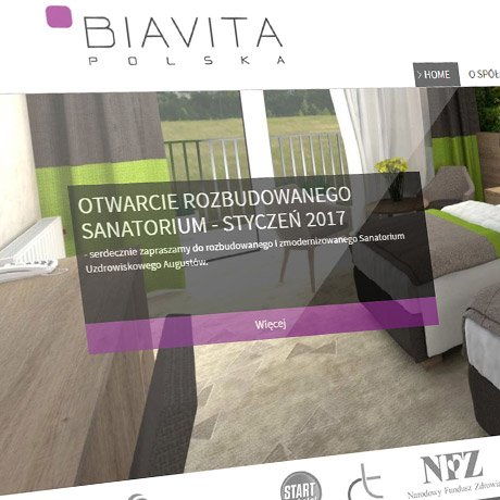 Strona internetowa – www.biavita.pl