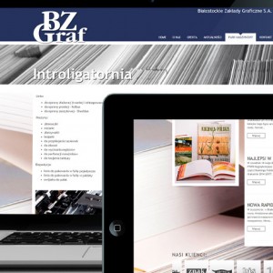 BZ Graf - Projekt strony internetowej - Białystok