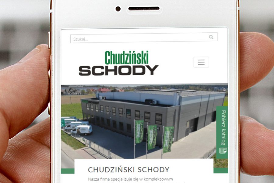Strona internetowa – www.schody-chudzinski.pl