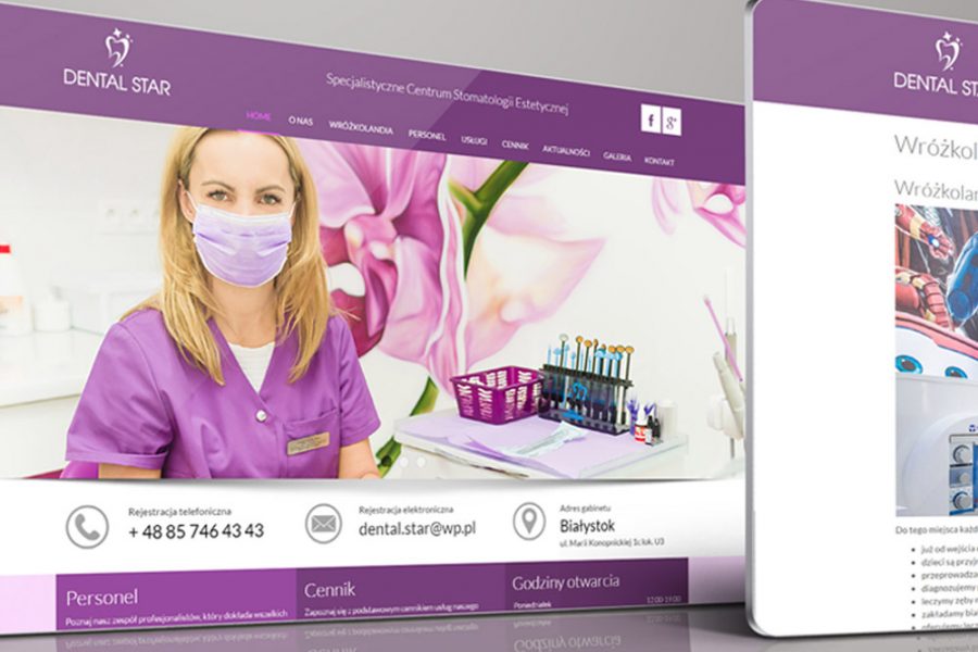 Strona internetowa – www.dentalstar.pl