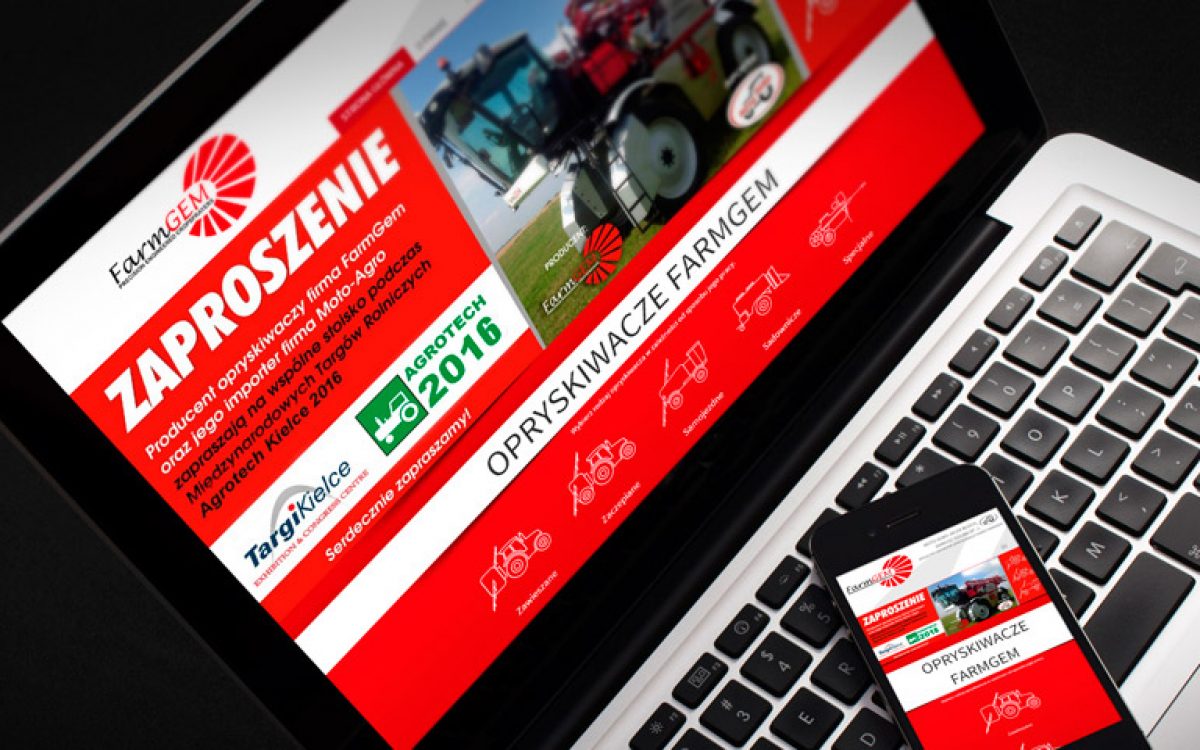 FarmGem - Projekt strony internetowej - Białystok