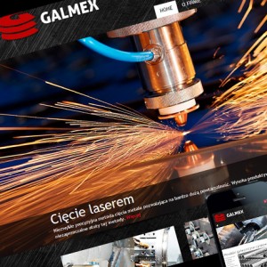 Galmex - Projekt strony internetowej - Białystok