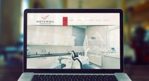 Projekt i wykonanie strony internetowej Krętowska Stomatologia Białystok - Projektowanie stron internetowych Clouds.pl