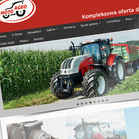 Strona internetowa – www.moto-agro.pl