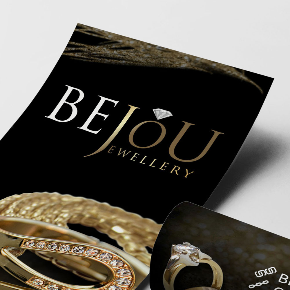 Projekt ulotki – Bejou Jewellery