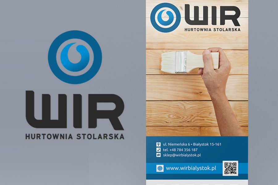 Rollup – Wir Hurtownia Stolarska | Projekt graficzny i wykonanie