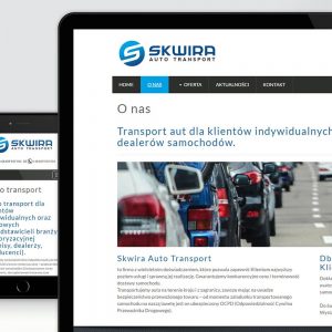Skwira Auto Transport - Strony internetowe - Białystok