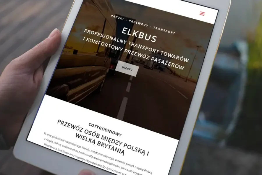 Strona internetowa – www.elkbus.pl