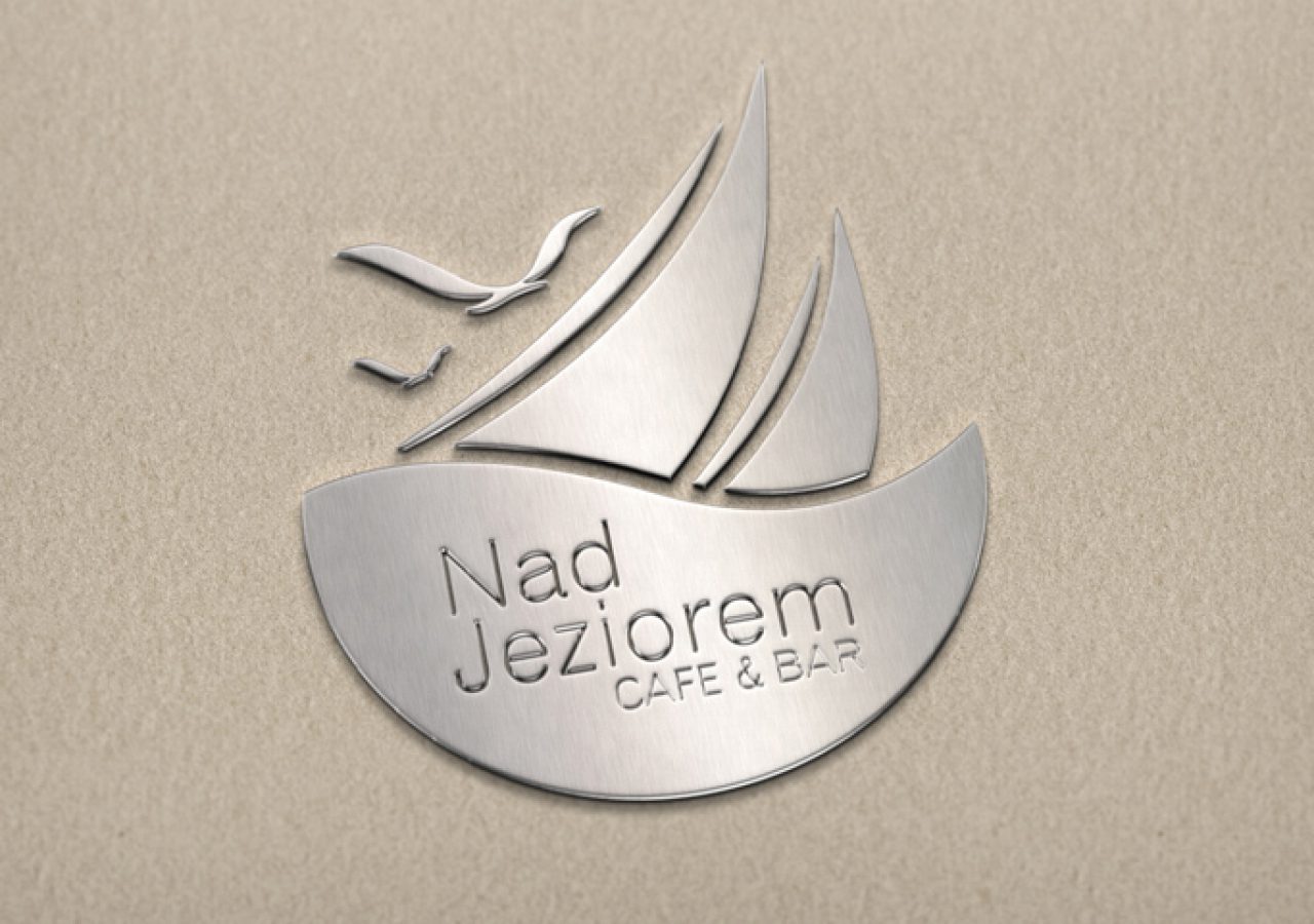 Nad Jeziorem Cafe & Bar - Projekt logo - Białystok - Warszawa