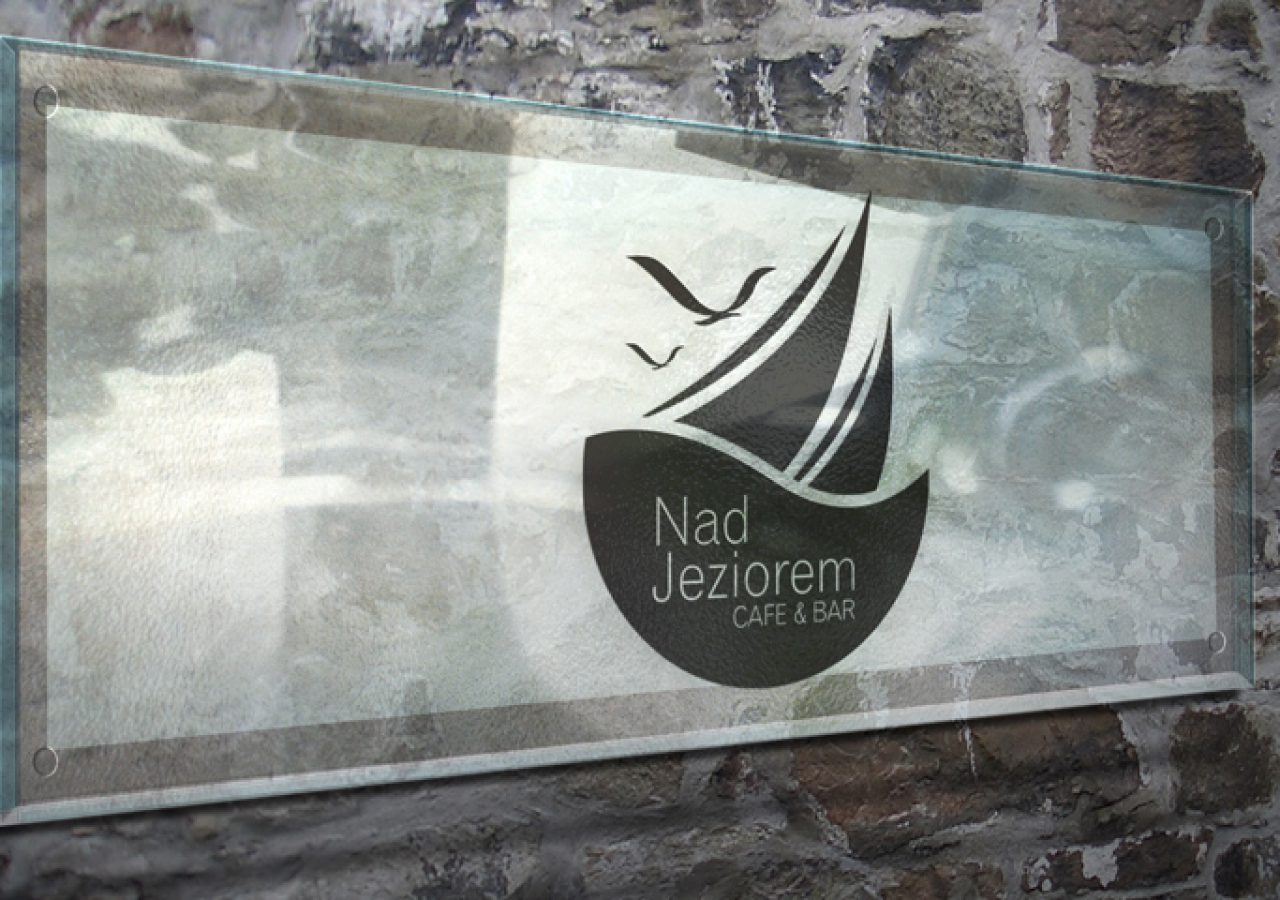 Nad Jeziorem Cafe & Bar - Projekt logo - Białystok - Warszawa