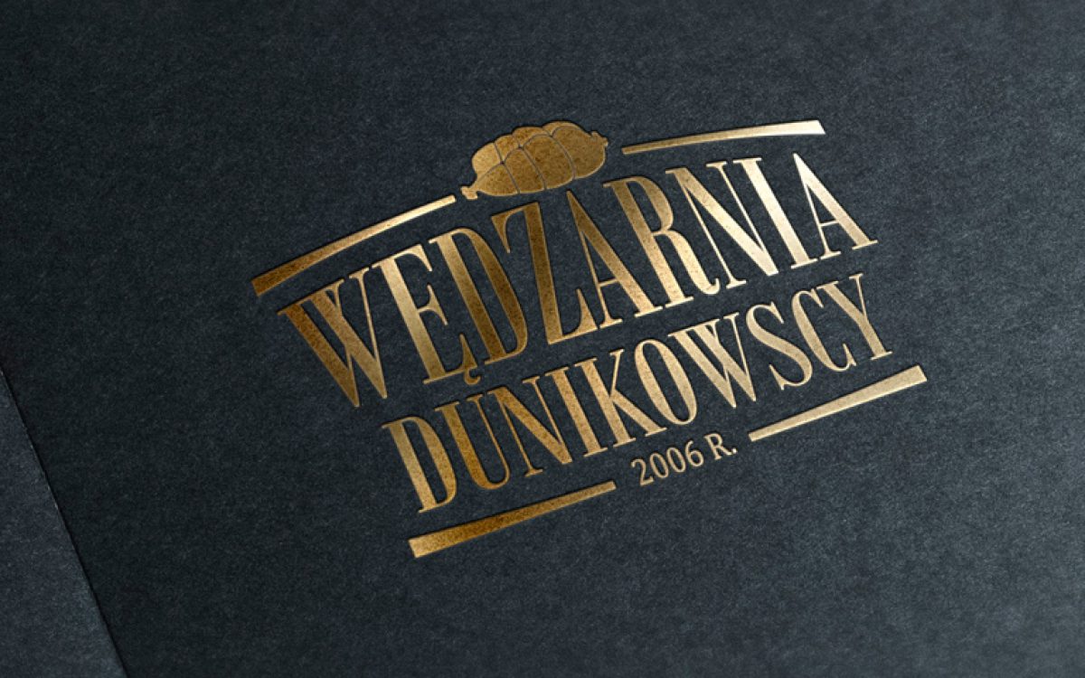 Wędzarnia Dunikowscy - Projekt logo - Białystok - Warszawa