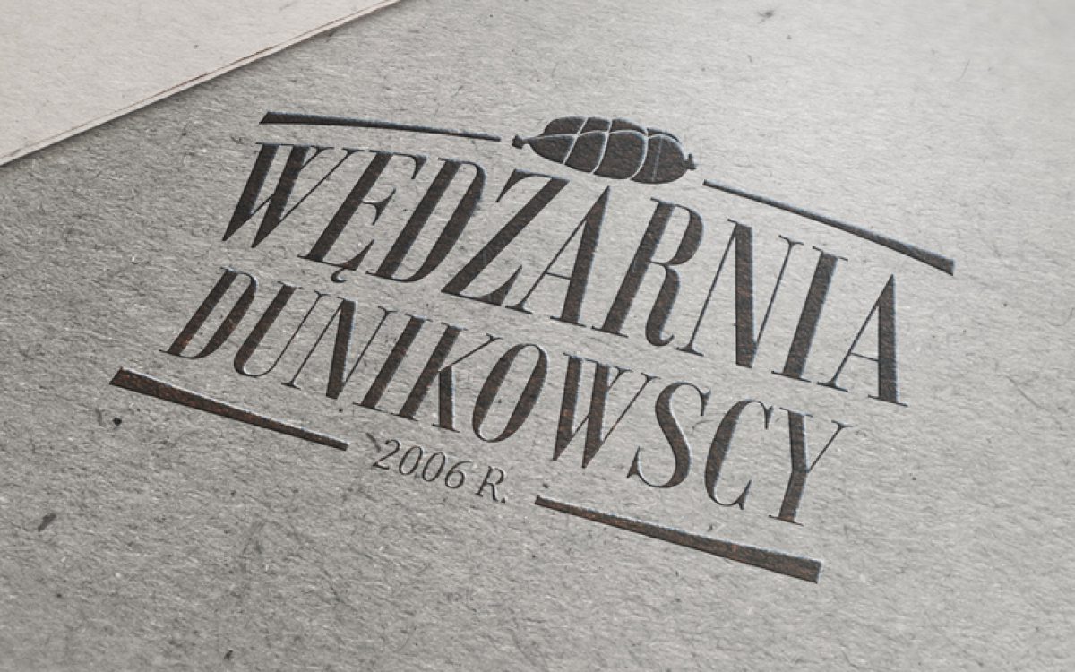 Wędzarnia Dunikowscy - Projekt logo - Białystok - Warszawa