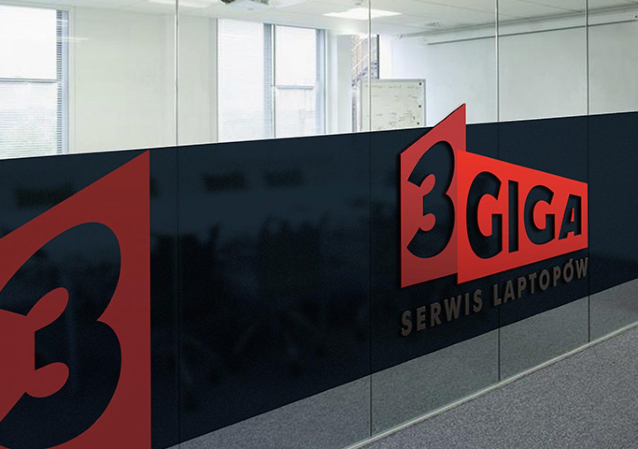 3Giga Serwis laptopów - Projekt logo - Białystok
